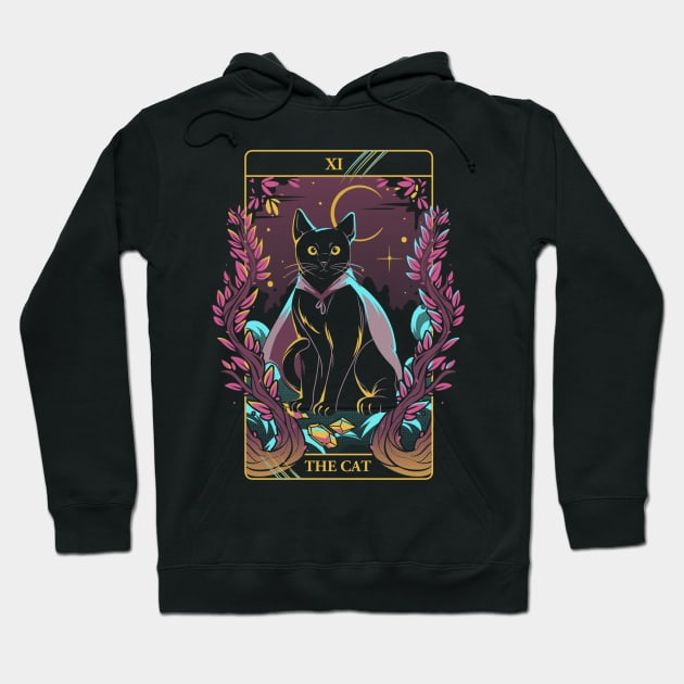 Tarot cat Hoodie by studioyumie